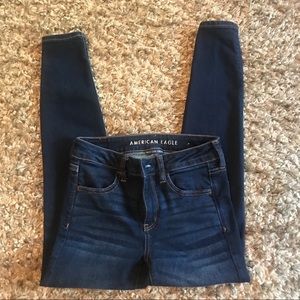 AE 🦅Hi-Rise skinny jeans EUC✨worn once 4S